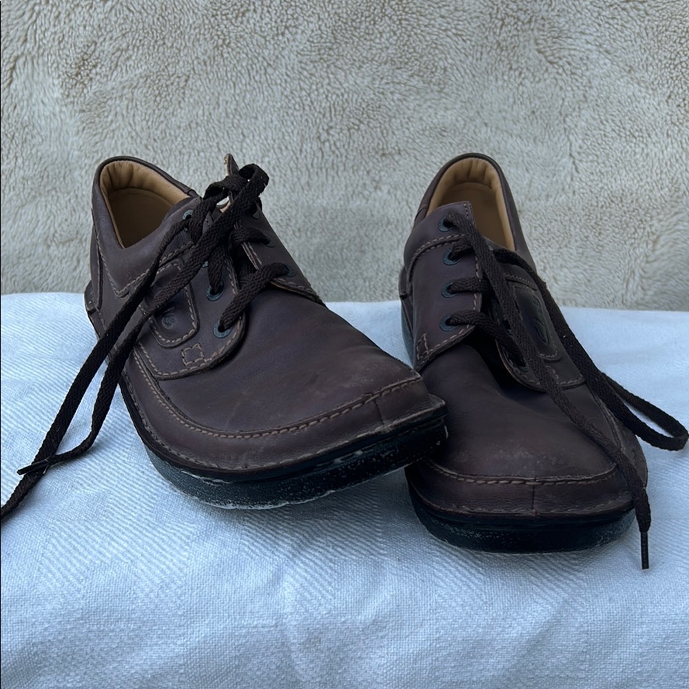 Men's Brown Leather Casual Shoes
